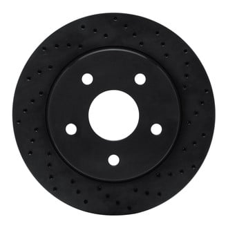 R1 Concepts® - eLINE Black Series Drilled Brake Rotors