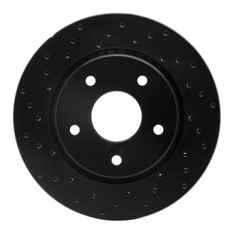 R1 Concepts® - eLINE Black Series™ Drilled 1-Piece Brake Rotor