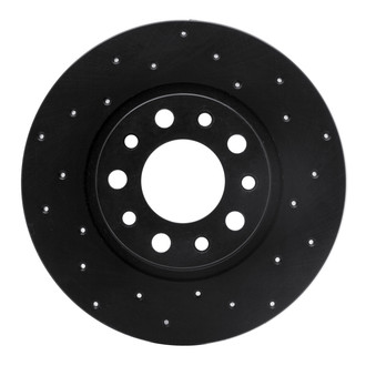 R1 Concepts® - eLINE Black Series™ Drilled 1-Piece Brake Rotor