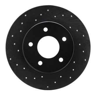 R1 Concepts® - eLINE Black Series™ Drilled 1-Piece Brake Rotor