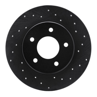 R1 Concepts® - eLINE Black Series™ Drilled 1-Piece Brake Rotor