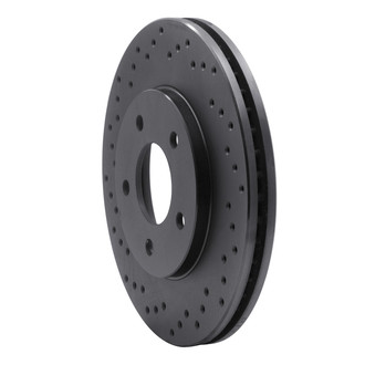 R1 Concepts® - eLINE Black Series™ Drilled 1-Piece Brake Rotor