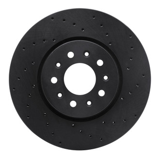 R1 Concepts® - eLINE Black Series™ Drilled 1-Piece Brake Rotor