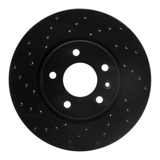 R1 Concepts® - eLINE Black Series™ Drilled 1-Piece Brake Rotor