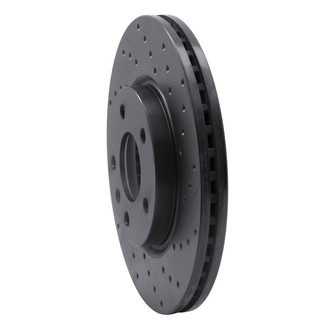 R1 Concepts® - eLINE Black Series™ Drilled 1-Piece Brake Rotor