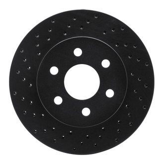 R1 Concepts® - eLINE Black Series™ Drilled 1-Piece Brake Rotor