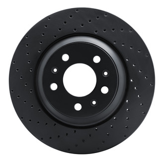 R1 Concepts® - eLINE Black Series™ Drilled 1-Piece Brake Rotor