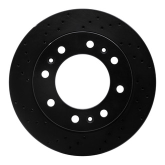 R1 Concepts® - eLINE Black Series™ Drilled 1-Piece Front Brake Rotor