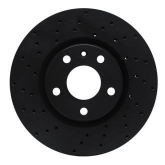 R1 Concepts® - eLINE Black Series™ Drilled 1-Piece Brake Rotor