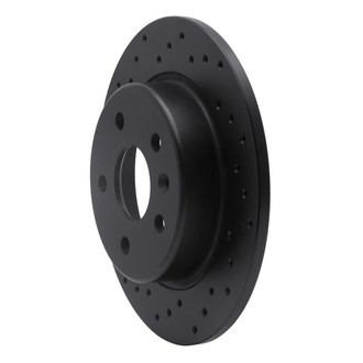 R1 Concepts® - eLINE Black Series™ Drilled 1-Piece Brake Rotor