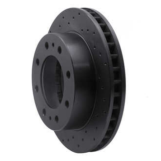 R1 Concepts® - eLINE Black Series™ Drilled 1-Piece Brake Rotor