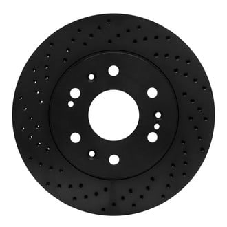 R1 Concepts® - eLINE Black Series™ Drilled 1-Piece Brake Rotor