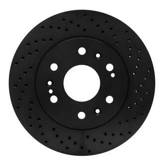R1 Concepts® - eLINE Black Series™ Drilled 1-Piece Brake Rotor