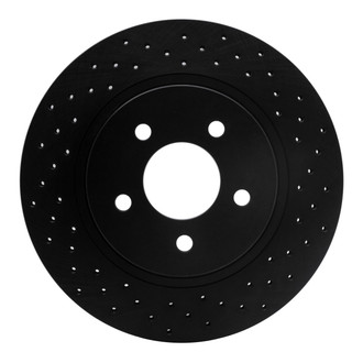 R1 Concepts® - eLINE Black Series™ Drilled 1-Piece Brake Rotor
