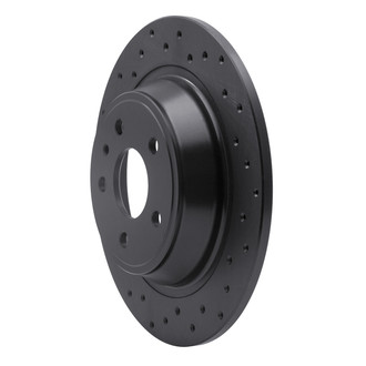 R1 Concepts® - eLINE Black Series™ Drilled 1-Piece Brake Rotor