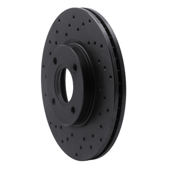 R1 Concepts® - eLINE Black Series™ Drilled 1-Piece Front Brake Rotor