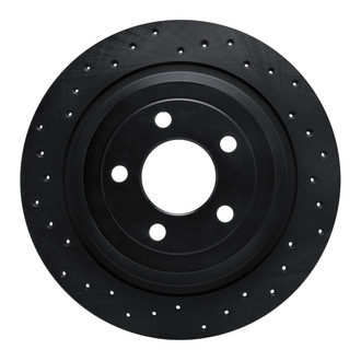 R1 Concepts® - eLINE Black Series™ Drilled 1-Piece Brake Rotor