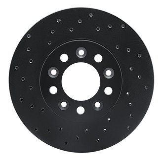 R1 Concepts® - eLINE Black Series™ Drilled 1-Piece Brake Rotor