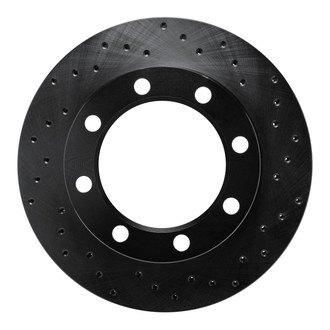 R1 Concepts® - eLINE Black Series™ Drilled 1-Piece Front Brake Rotor
