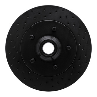 R1 Concepts® - eLINE Black Series™ Drilled 1-Piece Front Brake Rotor