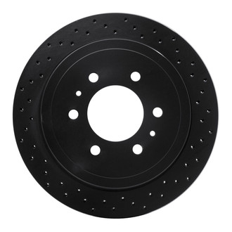 R1 Concepts® - eLINE Black Series™ Drilled 1-Piece Brake Rotor