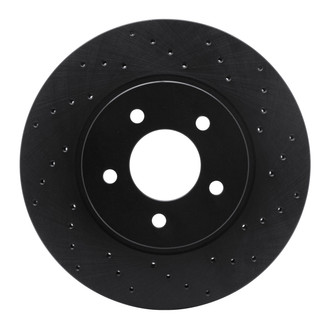R1 Concepts® - eLINE Black Series™ Drilled 1-Piece Brake Rotor