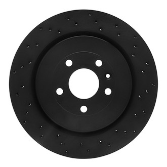 R1 Concepts® - eLINE Black Series™ Drilled 1-Piece Brake Rotor