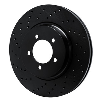 R1 Concepts® - eLINE Black Series™ Drilled 1-Piece Brake Rotor