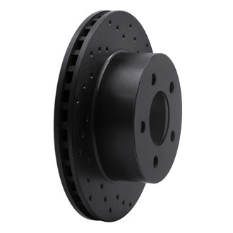 R1 Concepts® - eLINE Black Series™ Drilled 1-Piece Brake Rotor