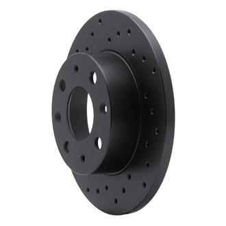 R1 Concepts® - eLINE Black Series™ Drilled 1-Piece Front Brake Rotor
