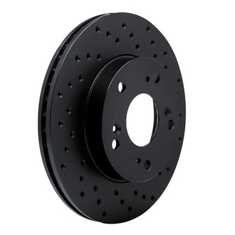 R1 Concepts® - eLINE Black Series™ Drilled 1-Piece Brake Rotor