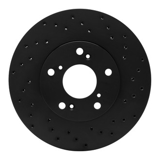 R1 Concepts® - eLINE Black Series™ Drilled 1-Piece Brake Rotor