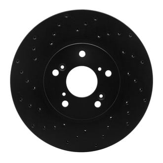 R1 Concepts® - eLINE Black Series™ Drilled 1-Piece Brake Rotor