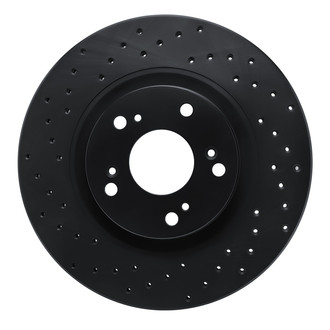 R1 Concepts® - eLINE Black Series™ Drilled 1-Piece Brake Rotor