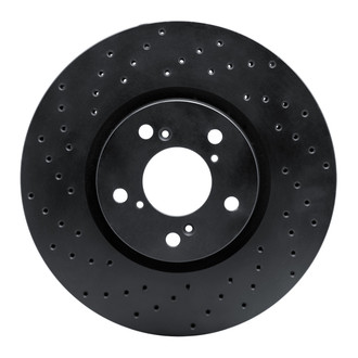 R1 Concepts® - eLINE Black Series™ Drilled 1-Piece Brake Rotor