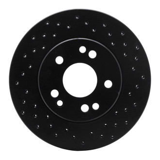R1 Concepts® - eLINE Black Series™ Drilled 1-Piece Brake Rotor