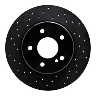 R1 Concepts® - eLINE Black Series™ Drilled 1-Piece Brake Rotor