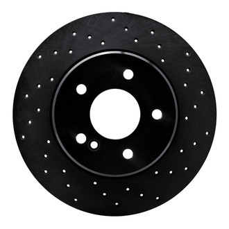 R1 Concepts® - eLINE Black Series™ Drilled 1-Piece Brake Rotor
