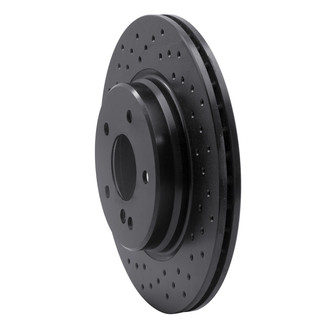 R1 Concepts® - eLINE Black Series™ Drilled 1-Piece Brake Rotor