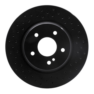 R1 Concepts® - eLINE Black Series™ Drilled 1-Piece Brake Rotor