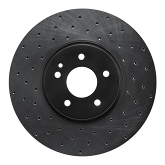R1 Concepts® - eLINE Black Series™ Drilled 1-Piece Brake Rotor