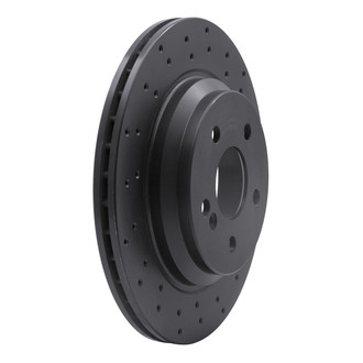 R1 Concepts® - eLINE Black Series™ Drilled 1-Piece Brake Rotor