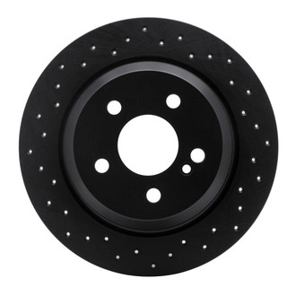 R1 Concepts® - eLINE Black Series™ Drilled 1-Piece Brake Rotor