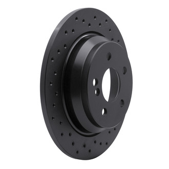R1 Concepts® - eLINE Black Series™ Drilled 1-Piece Brake Rotor