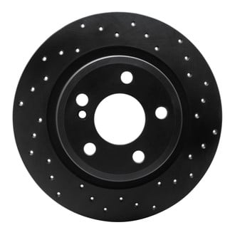 R1 Concepts® - eLINE Black Series Drilled Brake Rotors