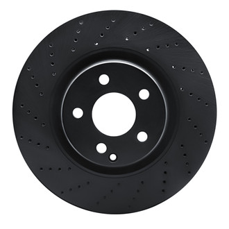 R1 Concepts® - eLINE Black Series™ Drilled 1-Piece Brake Rotor