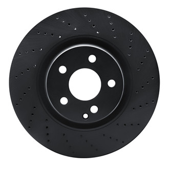 R1 Concepts® - eLINE Black Series™ Drilled 1-Piece Brake Rotor