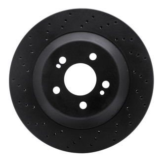 R1 Concepts® - eLINE Black Series™ Drilled 1-Piece Brake Rotor