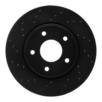 R1 Concepts® - eLINE Black Series™ Drilled 1-Piece Brake Rotor