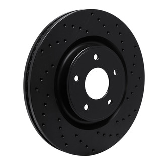 R1 Concepts® - eLINE Black Series™ Drilled 1-Piece Brake Rotor